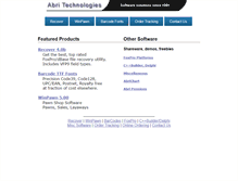 Tablet Screenshot of abri.com